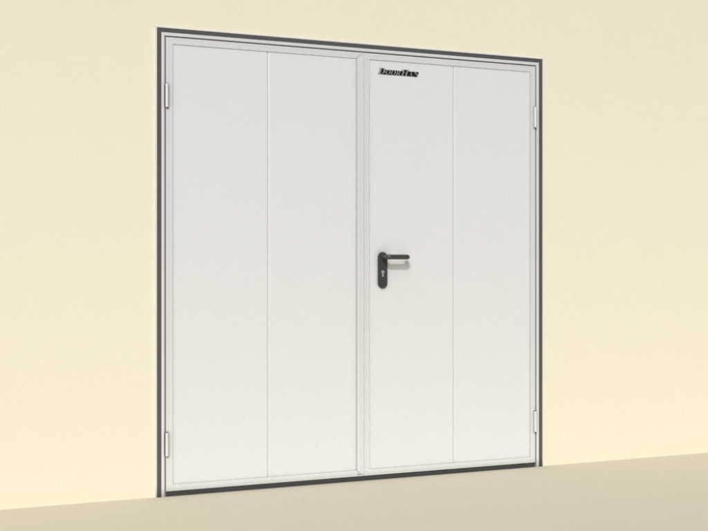 Активная створка справа.